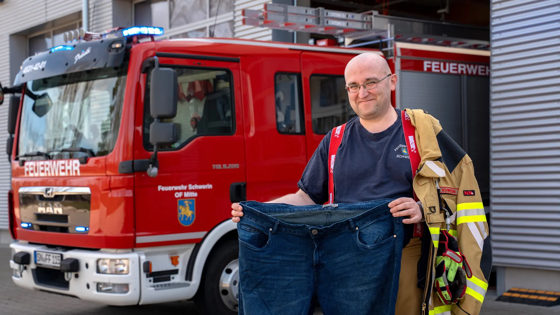 Zu schwer für die Feuerwehr